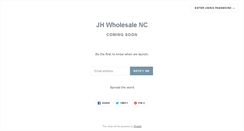 Desktop Screenshot of jhwholesale.com